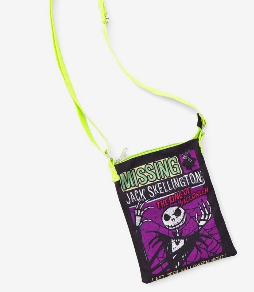 Nightmare Before Christmas "Missing Jack Skellington" Crossbody Bag 🎃👑